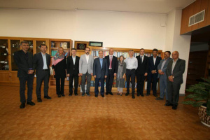 A high ranking academic delegation from Romania visits University of Tehran and UTCAN