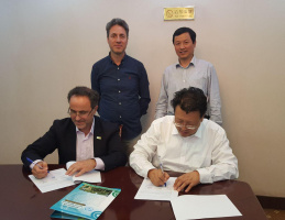 UTCAN delegation visited Gansu Desert Control Research Institute (China) and signed MoU