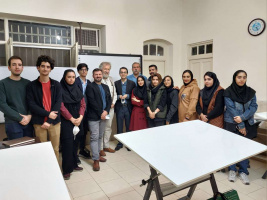 Professor Karl H. C. Ludwig, the adjunct professor of Department of Horticultural Science and Landscape Architecture attended UTCAN in person to engage directly with the educational and research activities of the department