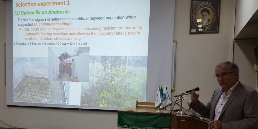 Workshop on Arrangement of Invasive Plants by Prof. Heinz Muller