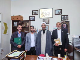 جلسه تکریم و معارفه فرمانده پایگاه  بسیج شهید مطهری دانشکدگان کشاورزی و منابع طبیعی