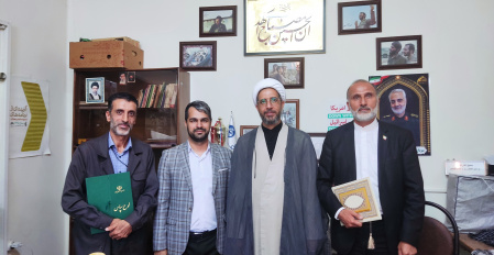 جلسه تکریم و معارفه فرمانده پایگاه  بسیج شهید مطهری دانشکدگان کشاورزی و منابع طبیعی