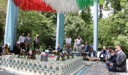 آئین بزرگداشت ششمین سالگرد تدفین شهدای گمنام پردیس برگزارشد